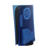Translucent Blue - Plaque frontale en plastique dur pour console Playstation5, Version disque PS5, Remplaceme