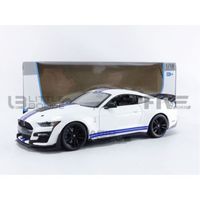 Voiture Miniature de Collection - MAISTO - FORD Shelby GT500 Mustang - Blanc - 2020