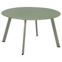 ProGarden Table d'appoint 70x40 cm vert mat 442226