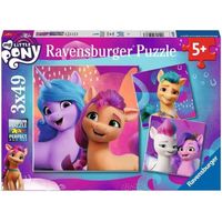 Puzzles - Ravensburger - My Little Pony - 3x49 pièces - Dessins animés et BD - Multicolore