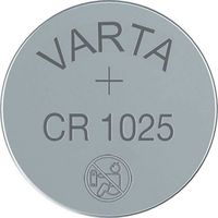 Pile bouton CR 1025 lithium Varta 25 mAh 3 V 1 pc(s)