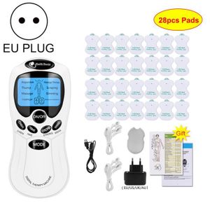 APPAREIL ÉLECTROSTIM 28 Pads-EU Plug-Appareil électrique de thérapie nu
