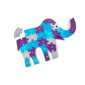 PUZZLE Puzzle éléphant en bois - BUITENSPEEL - 26 pièces 