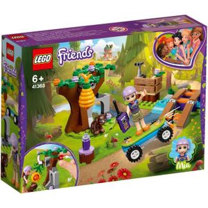ASSEMBLAGE CONSTRUCTION LEGO® Friends - L'aventure dans la forêt de Mia - 
