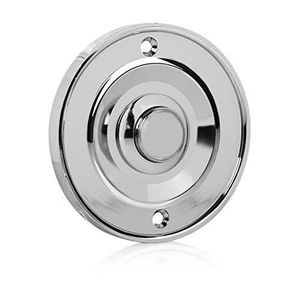 Byron 2204BC Filaire Sonnette Sonnette Chrome pup10