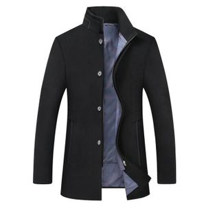 Manteau en laine court homme Outlet