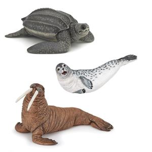 FIGURINE - PERSONNAGE Kit Papo : Figurines animaux marins (tortue, phoqu