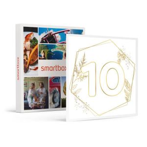 COFFRET THÉMATIQUE SMARTBOX - Noces d'étain : joyeux 10e anniversaire