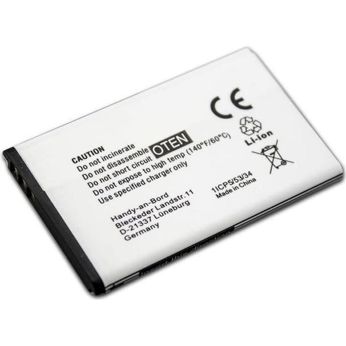 Batterie remplace Doro DBN-2920A pour téléphone portable - 2200mAh, 3,8V,  Li-polymère
