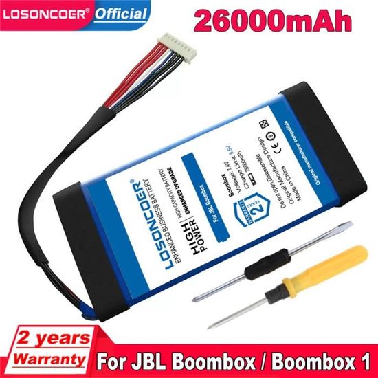 Batterie De Rechange Pour JBL Boombox 3 – Modèle ICA068GA / IDA109GA | 7,26V 10400mAh