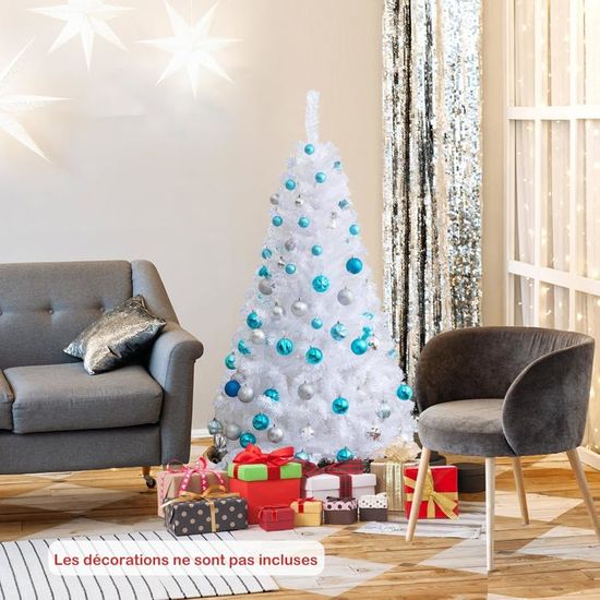 Sapin De Noël Artificiel De 150 Cm - En Plastique - Montage Rapide