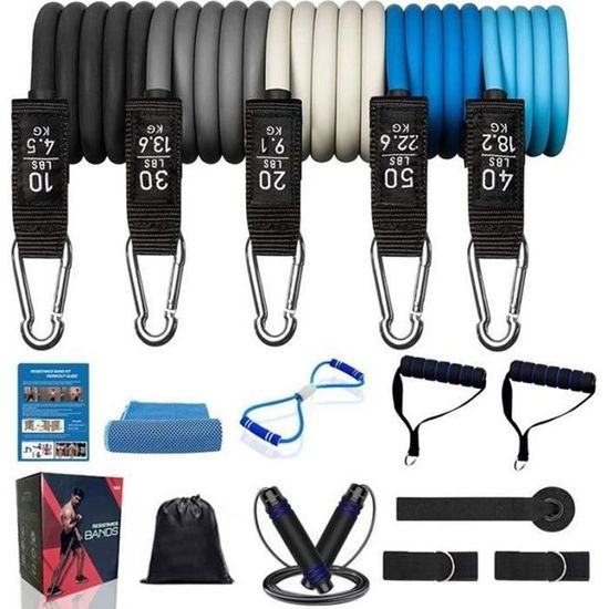 POWER GUIDANCE Lot De 5 Bandes De Résistance Très Résistantes Pour