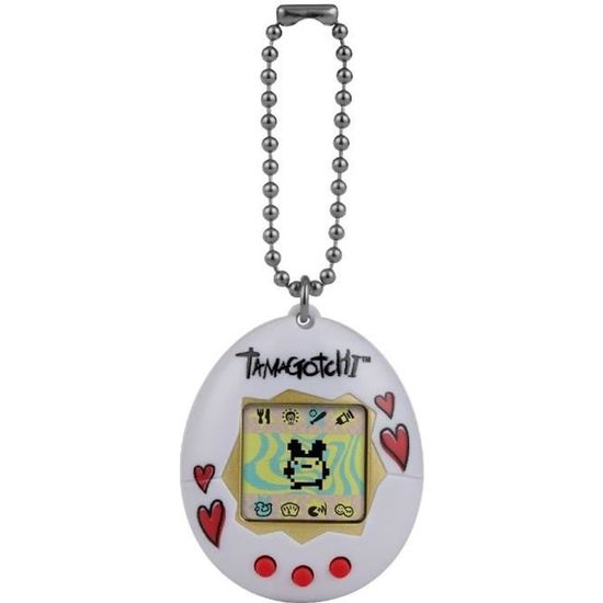 Tamagotchi original - Animal électronique virtuel avec écran, 3 boutons et jeux  BANDAI - Edition Heart - Cdiscount Jeux - Jouets