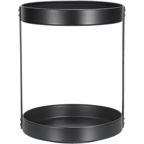 Porte Épices Rond 2Pcs, Plateau Tournant Cuisine Rangement, Lazy Susan