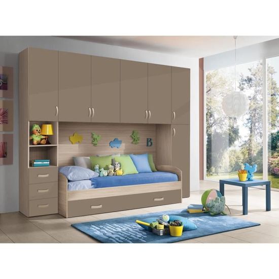 Chambre D Enfant Complete Hurra Combine Lit Pont Decor Orme
