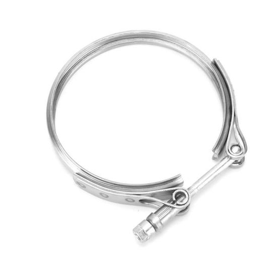 Pince à Bande V Pour échappement - Kit Rapide M/F, Diamètre 1.75 à 3.5, Acier 304 - Neuf UK