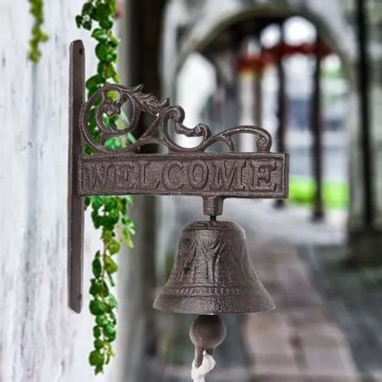 Sonnette de porte sans fil électrique Carillon de porte Volume de  fonctionnement Réglable Bienvenue Bienvenue Alerte Entrée D[O290] -  Cdiscount Bricolage