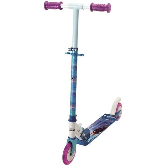 Trottinette Frozen Smoby 3 Roues | Bois Et Métal | Guidon Ajustable | Pour Enfants 3+ Ans