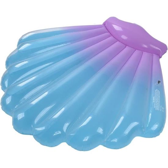 Flotteur Piscine Coquillage Gonflable - 120x120x120 Cm, Charge 100kg, Avec Balle Perles, Pour Plage, Piscine, Fêtes été