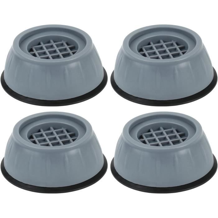 Pieds Anti-vibration SIGANDG Pour Machine à Laver - Lot De 4 Patins En Caoutchouc Silicone