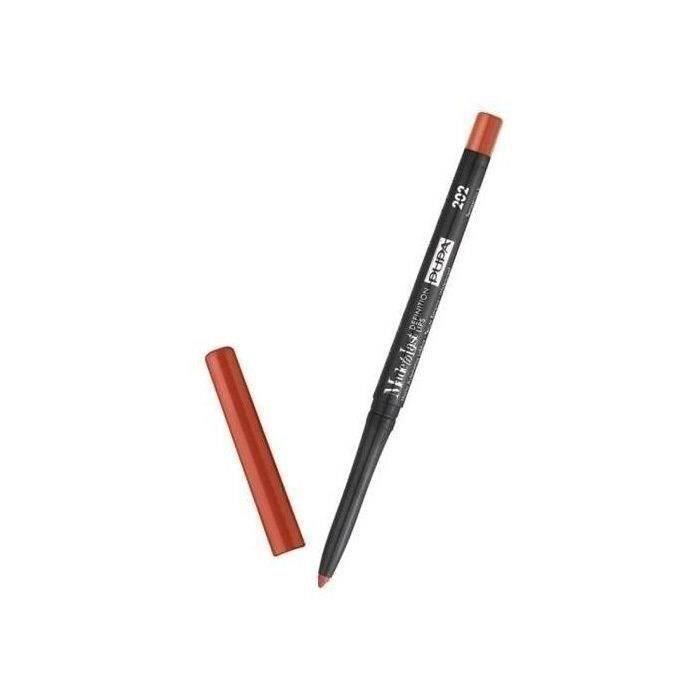 PUPA MADE TO LAST DEF.LIPS Crayon lèvres Red coral