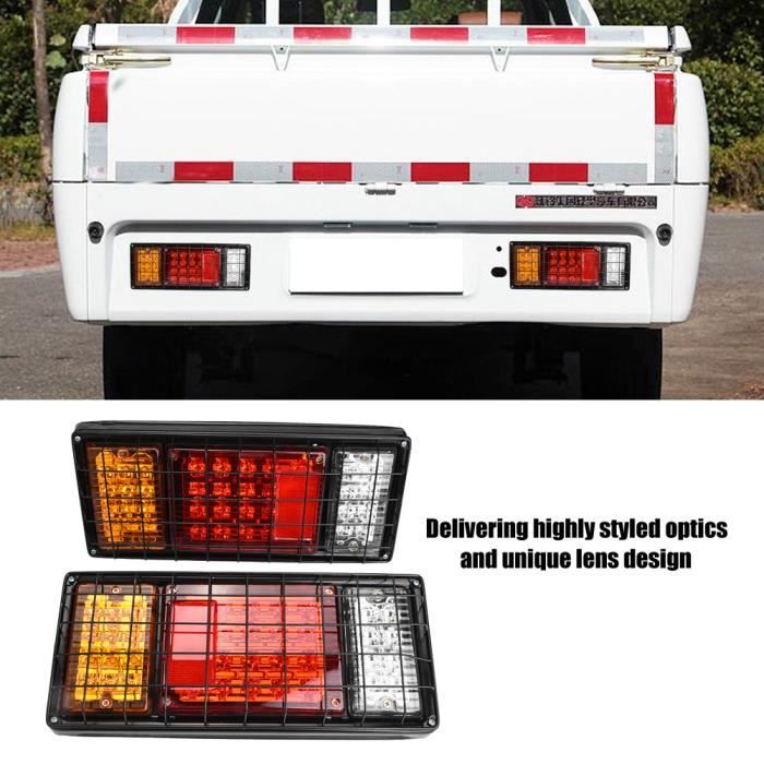 12V LED FEUX LAMPES ARRIERES CAMION REMORQUE -KEL