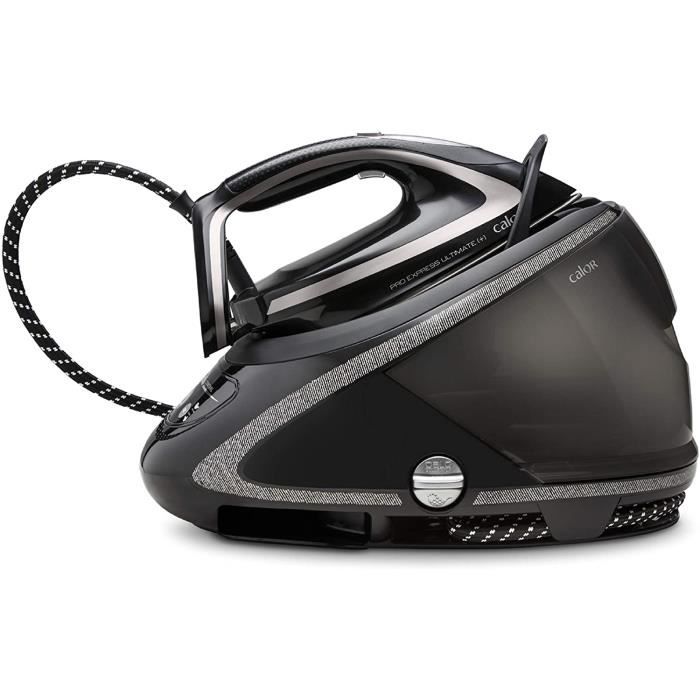 Calor PRO EXPRESS ULTIMATE PURE+ Centrale Vapeur Technologie Professionelle Haute Pression Fonction Pressing Jusqu'à 650 g/min GV961