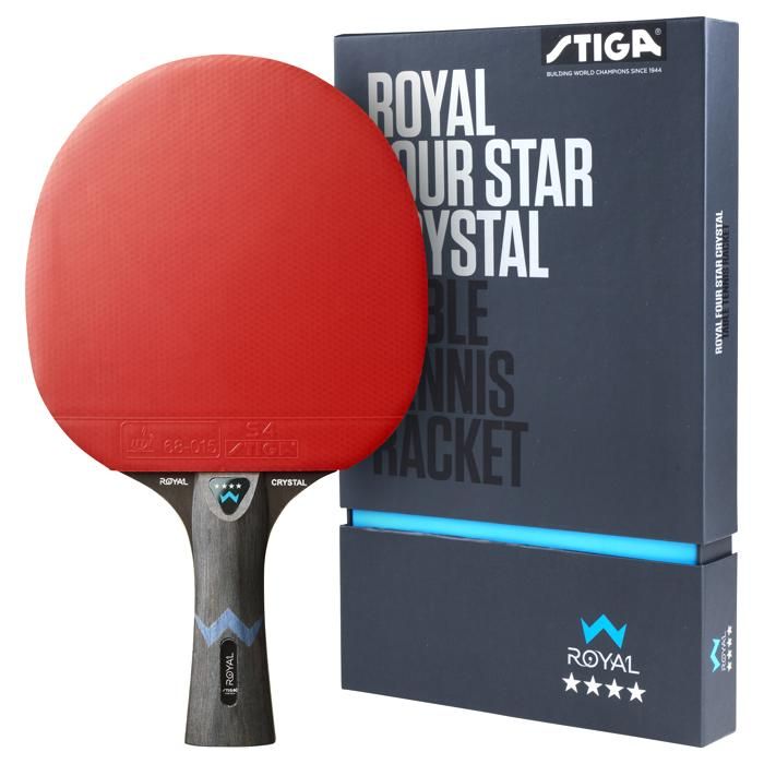 STIGA Raquette de tennis de table ROYAL FOUR STAR CRYSTAL