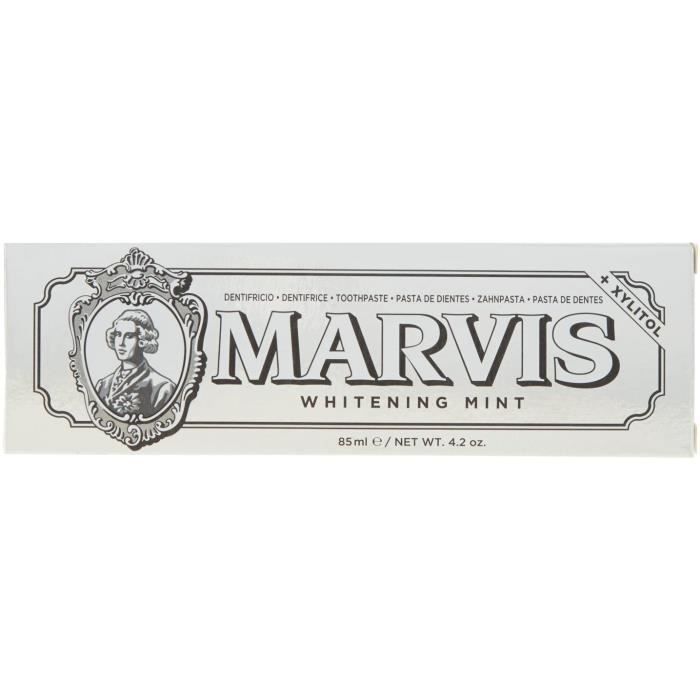 Hygiène dentaire MARVIS Dentifrice Whitening Mint 85ml-Xylitol 411171 842016