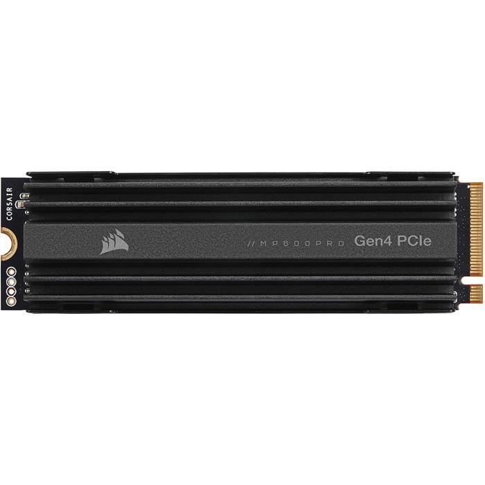 Corsair Disque SSD MP600 PRO - 4TB NVMe PCIe M.2 (CSSD-F4000GBMP600PRO)
