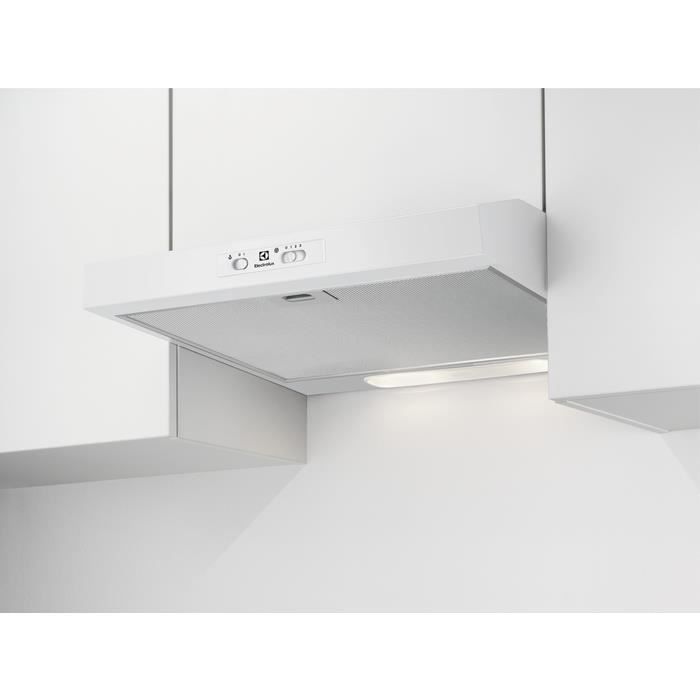 Electrolux EFU216W, 272 m³-h, Conduit - Recirculation, E, D, D, 52 dB