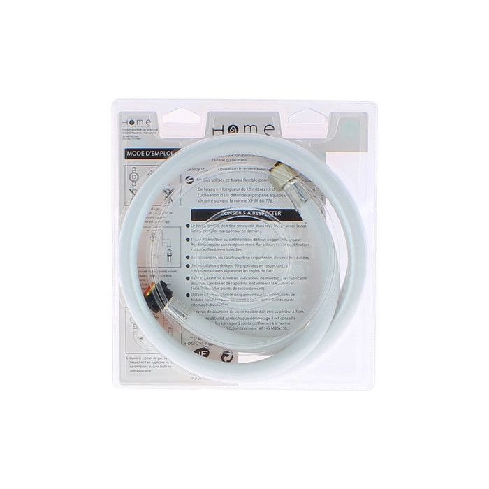 HOME EQUIPEMENT - Tuyau de Gaz Butane 1,5m - 10 ans