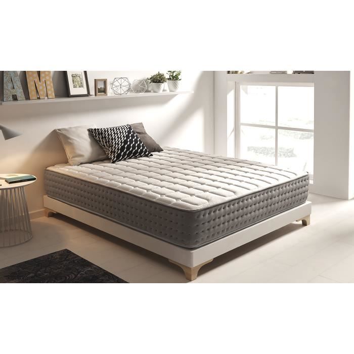 Matelas 180x200 - Viscographene Imperial Deluxe - Épaisseur 30 cm