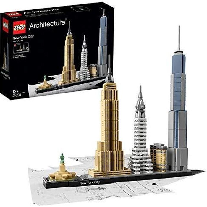 LEGO Architecture - New York - 21028 - Jeu de Construction 21028