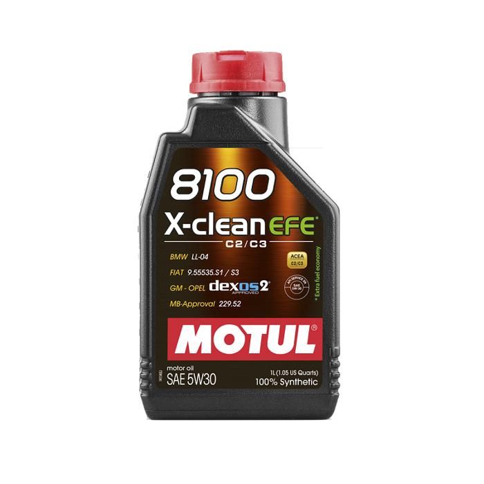 Huile 8100 X-CLEAN EFE 5W30 1L (bidon) MOTUL