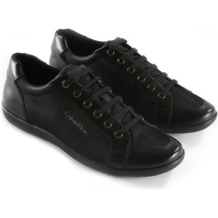 Calvin Klein Paco nylon box calf...