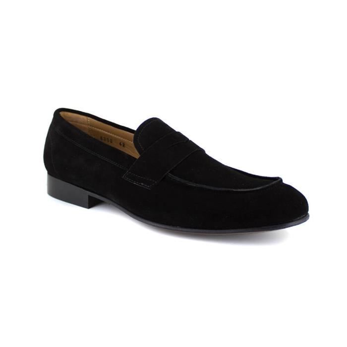 Mocassin Homme J.Bradford Cuir Noir JB-SLIGO
