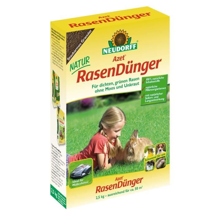 Neudorff Azet Engrais pour gazon, 2,5kg