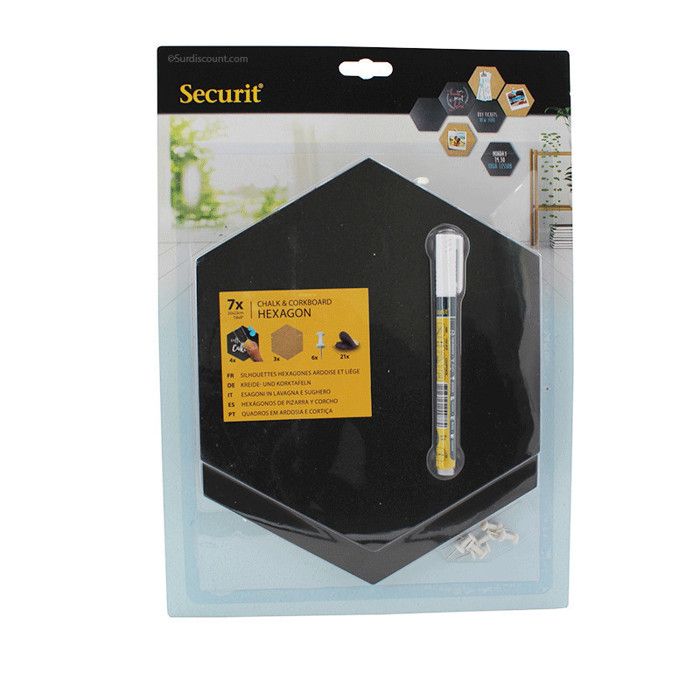Securit FB-CB-HEX, 155 mm, 179 mm, 3 mm, 200 g, 7 pièce(s)