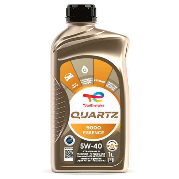 Huile Moteur Total Total 5W40 Quartz 9000 1L