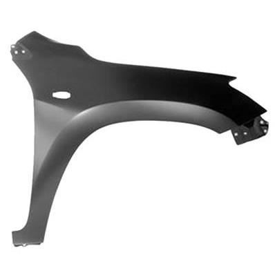Aile avant droite pour TOYOTA RAV4, 2006-2009, avec trou, Neuf.