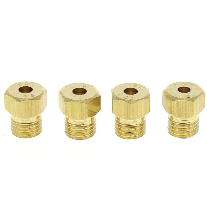 KIT INJECTEURS GAZ NATUREL DE VILLE G20-20 MBAR POUR TABLE DE CUISSON WHIRLPOOL - 481010698019