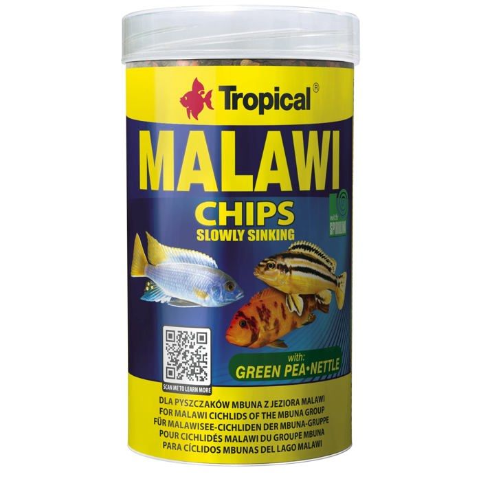 Comparer les prix de Extrude - en granule Tropical - C-165 - Malawi Chips Nourriture pour Aquariophilie 250 ml