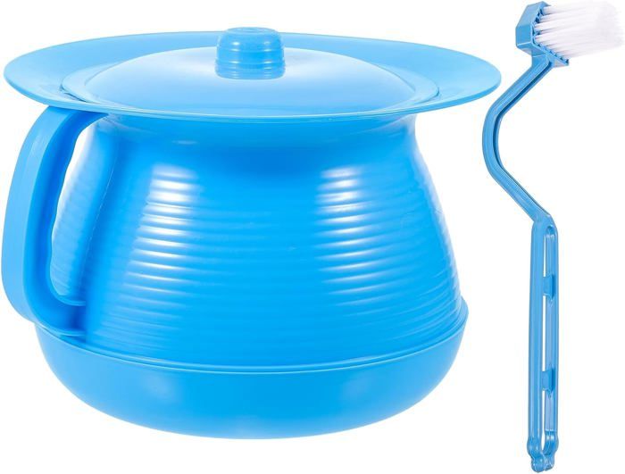 Pot De Chambre Portable Avec Couvercle (1,5 L) - Urinoir En