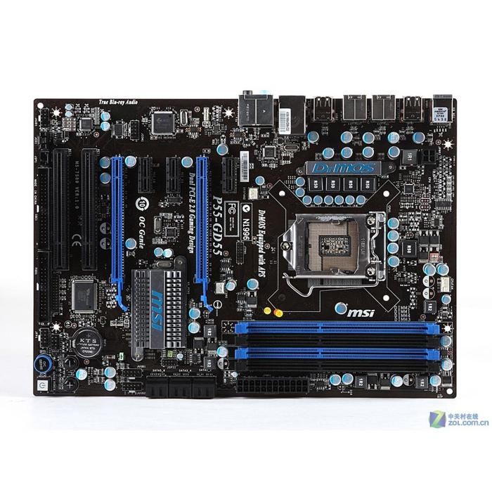 Carte mère MSI P55-CD53 Intel P55 LGA 1156 4xDDR3 SDRAM 16 Go ATX - Msi