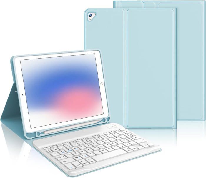 Coque Clavier Pour IPad 9.7 (5e Et 6e Gen) Et IPad Air 1 & 2 - Boriyuan