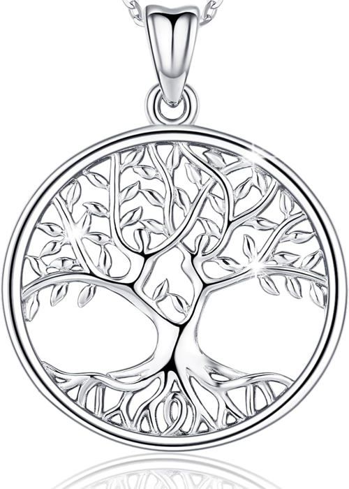 Collier Arbre Généalogique Argent Sterling Oxydé Silpada N1878 17 Pouces - Occasion