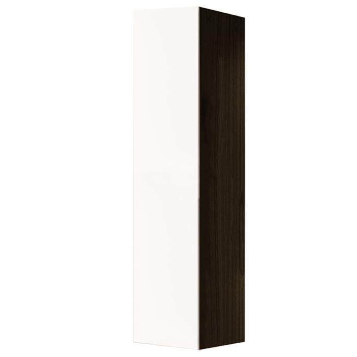Colonne porte-balai en bois blanc avec 1 porte et structure Olmo Caffè Colonne porte-balai en bois blanc avec 1 porte et structure Olmo Caffè
