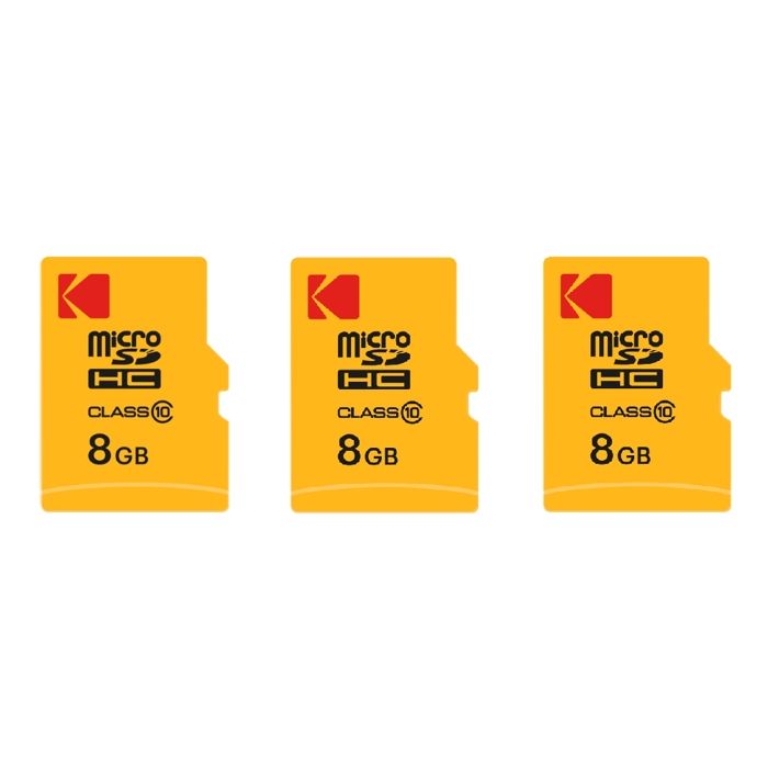 Kodak Micro SDHC 8 Go Pack de 10 - vue 8