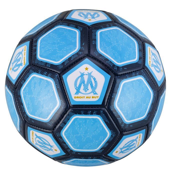 Ballon Alu OM Géant : Joueur De Foot Olympique De Marseille Décoratif 105 Cm